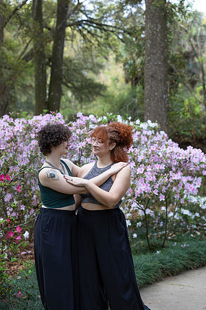 baduffy-260315-Tea & Taryn Engagement -5568-loving gaze azalea garden