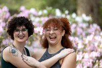 baduffy-260315-Tea & Taryn Engagement -5598-LAUGHING CLOSE UP IN AZALEA GARDEN